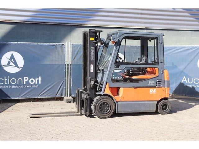 Heftruck toyota 7fbmf30 elektrisch 3000kg 3.5m 2007 - afbeelding 1 van  1
