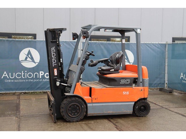 Heftruck toyota 7fbmf30 elektrisch 3000kg 4.3m 2009 - afbeelding 1 van  1