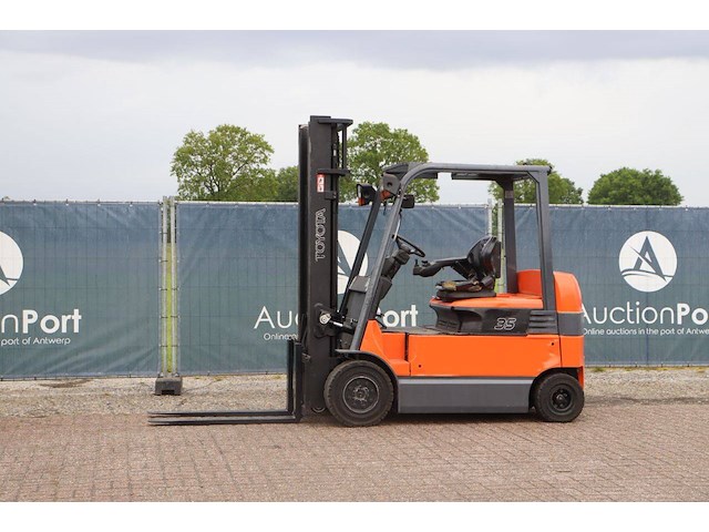 Heftruck toyota 7fbmf35 elektrisch 3500kg 4.5m 2010 - afbeelding 1 van  1