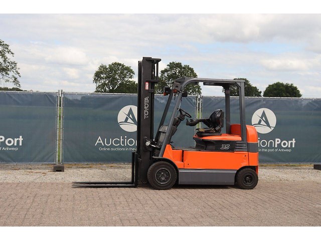 Heftruck toyota 7fbmf35 elektrisch 3500kg 4.5m 2010 - afbeelding 1 van  1