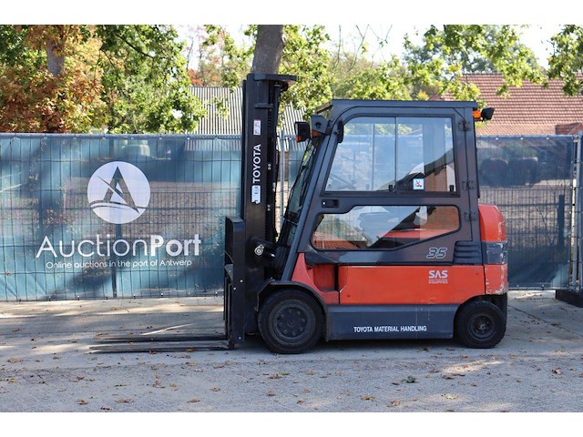 Heftruck toyota 7fbmf35 elektrisch 3500kg 4.7m 2012 - afbeelding 1 van  1