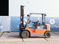 Heftruck toyota 7fbmf40 elektrisch 4000kg 4.5m 2005 - afbeelding 1 van  1