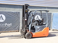 Heftruck toyota 8fbe16t elektrisch 1600kg 5.5m 2016 - afbeelding 1 van  1
