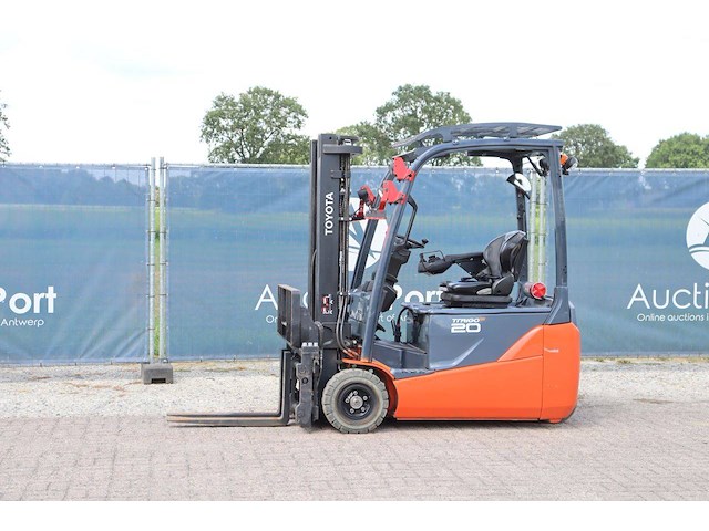 Heftruck toyota 8fbe18t-13475 elektrisch 1800kg 2021 - afbeelding 1 van  1
