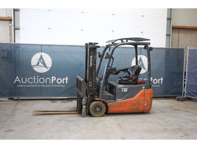 Heftruck toyota 8fbe18t elektrisch 1800kg 4.3m 2020 - afbeelding 1 van  1