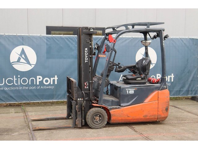 Heftruck toyota 8fbe18t elektrisch 1800kg 4.7m 2021 - afbeelding 1 van  1