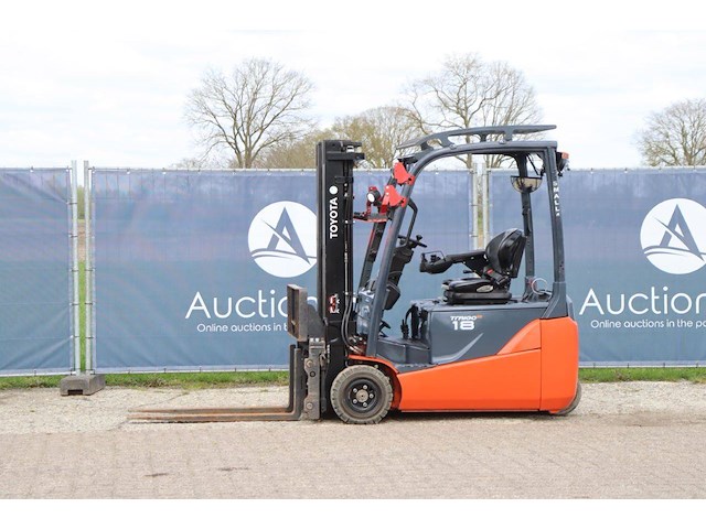 Heftruck toyota 8fbe18t elektrisch 1800kg 4.7m 2021 - afbeelding 1 van  1