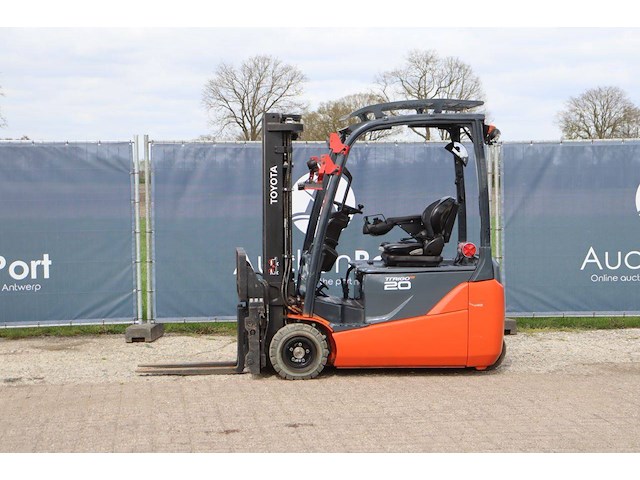 Heftruck toyota 8fbe18t elektrisch 1800kg 4.7m 2021 - afbeelding 1 van  1