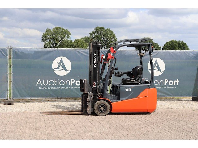Heftruck toyota 8fbe18t elektrisch 1800kg 4.7m 2021 - afbeelding 1 van  1