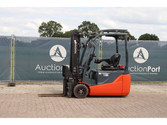 Heftruck toyota 8fbe18t elektrisch 1800kg 4.7m 2021 - afbeelding 1 van  1