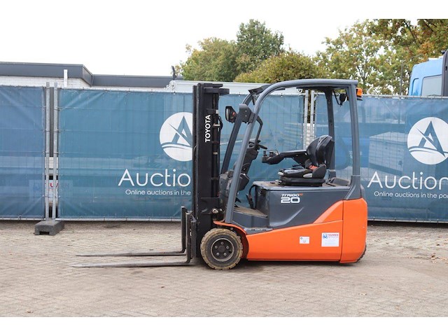 Heftruck toyota 8fbe20t elektrisch 2000kg 4.3m 2018 - afbeelding 1 van  1