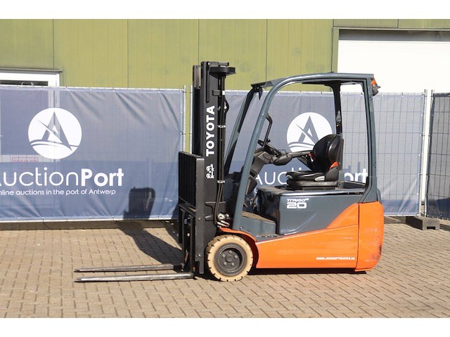 Heftruck toyota 8fbe20t elektrisch 2000kg 4.7m 2021 - afbeelding 1 van  1