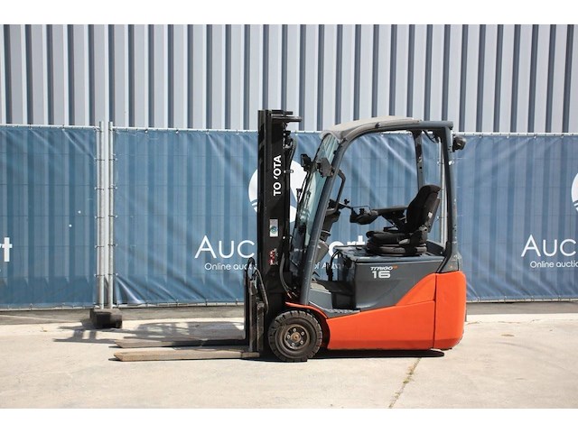 Heftruck toyota 8fbek16t elektrisch 1600kg 3.3m 2018 - afbeelding 1 van  1