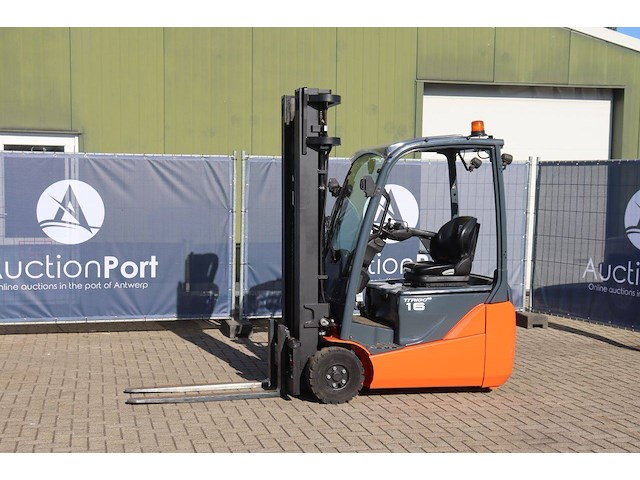 Heftruck toyota 8fbek16t elektrisch 1600kg 5.5m 2019 - afbeelding 1 van  1