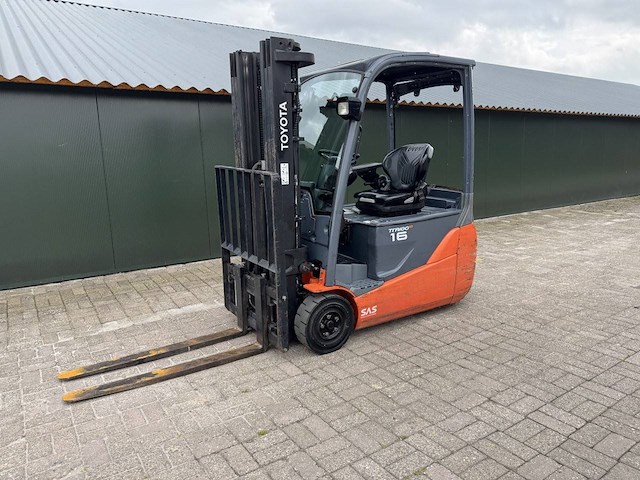 Heftruck toyota 8fbet16 elektrisch 1600kg 2014 - afbeelding 1 van  1