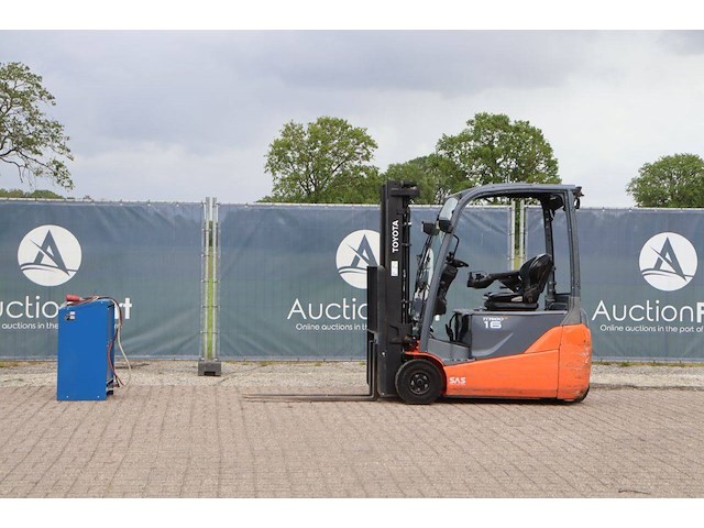 Heftruck toyota 8fbet16 elektrisch 1600kg 4.5m 2014 - afbeelding 1 van  1