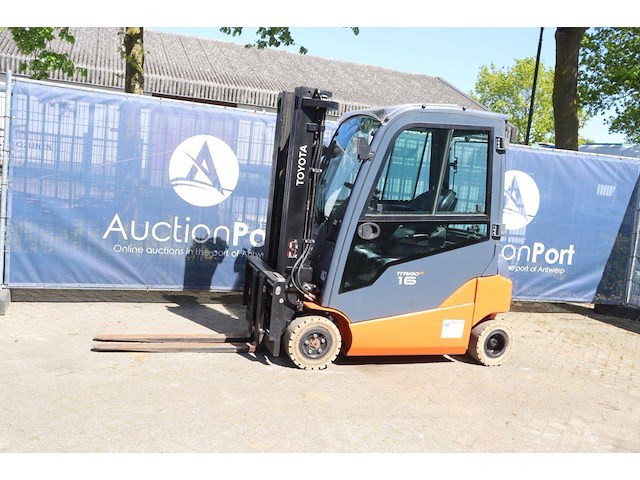Heftruck toyota 8fbm16t elektrisch 1600kg 4.5m 2016 - afbeelding 1 van  1