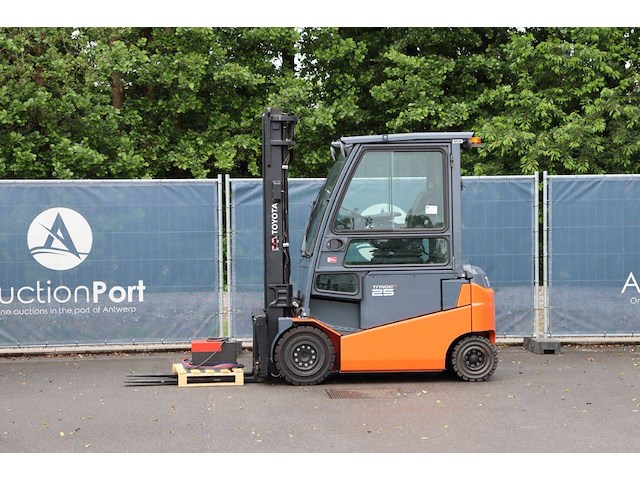 Heftruck toyota 8fbmkt25 elektrisch 2500kg 3.7m 2018 - afbeelding 1 van  1