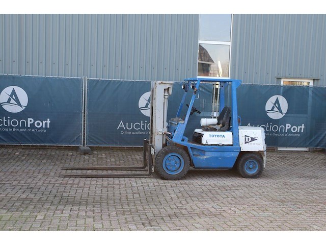Heftruck toyota diesel 3000kg 6.0m - afbeelding 1 van  1