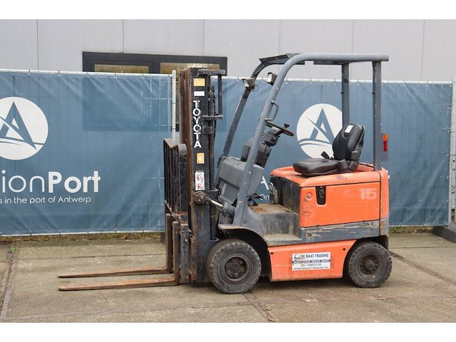 Heftruck toyota fb15 elektrisch - afbeelding 1 van  1