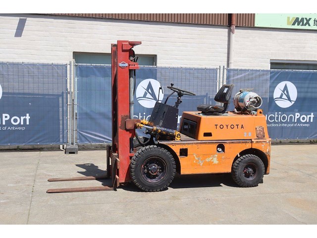 Heftruck toyota fg20 lpg 2000kg 3.0m - afbeelding 1 van  1