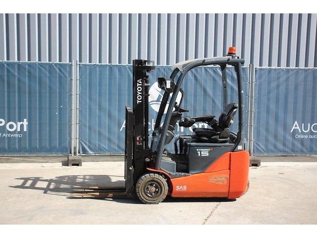 Heftruck toyota traigo 15 elektrisch 1500kg 3.0m - afbeelding 1 van  1