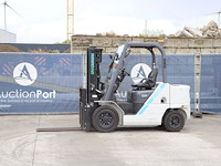 Heftruck unicarriers fhd25t5/ydn-f185 diesel 2400kg 3.0m 2016 - afbeelding 1 van  1