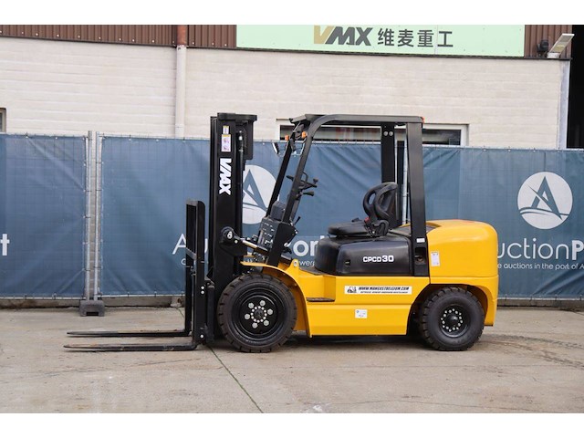 Heftruck vmax cpcd30 diesel 3000kg 3.0m 2024 nieuw - afbeelding 1 van  1