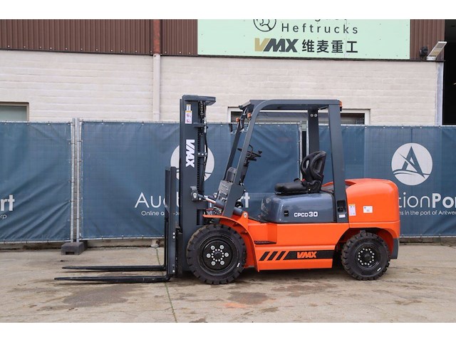Heftruck vmax cpcd30 diesel 3000kg nieuw - afbeelding 1 van  1