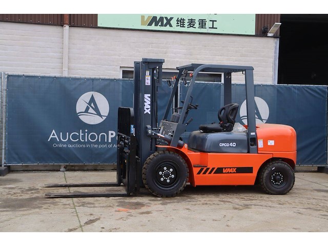 Heftruck vmax cpcd40 diesel 4000kg 2024 nieuw - afbeelding 1 van  1