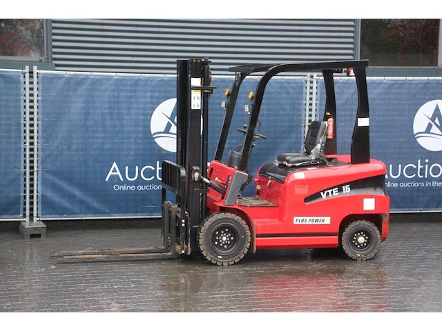 Heftruck vte 15 plus power elektrisch 1500kg - afbeelding 1 van  1