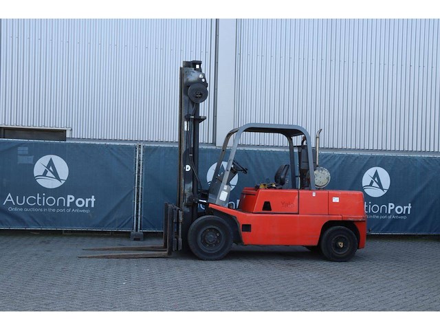 Heftruck yale dfg-5.0m diesel 4950kg 1987 - afbeelding 1 van  1