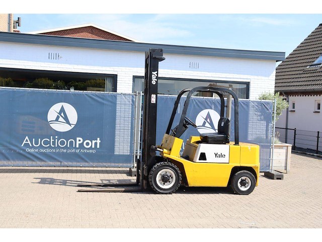 Heftruck yale gdp-050rc diesel 2500kg 1985 - afbeelding 1 van  1