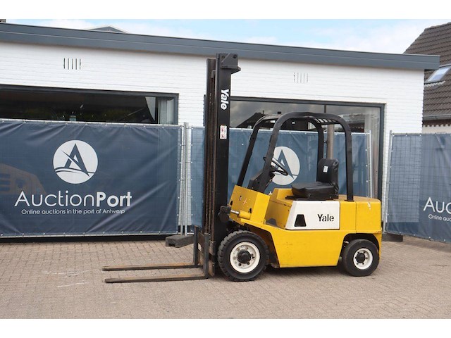 Heftruck yale gdp050rc diesel 2500kg 4m 1985 - afbeelding 1 van  1
