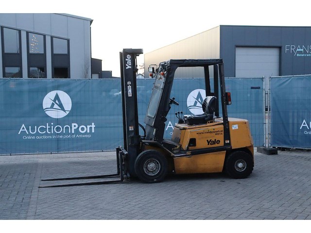 Heftruck yale gdp25tf diesel 2340kg 1998 - afbeelding 1 van  1