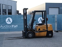 Heftruck yale gdp25tf diesel 2340kg 1998 - afbeelding 1 van  1