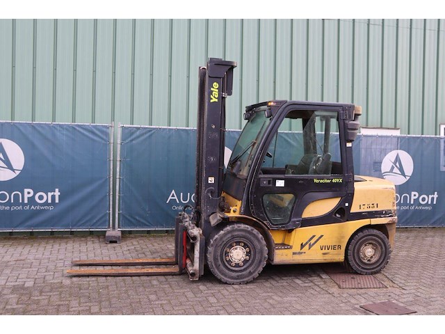 Heftruck yale gdp40vx6 v2771 lpg 4000kg 4.2m 2007 - afbeelding 1 van  1