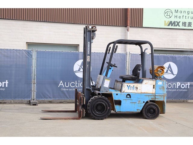 Heftruck yale glp-050ebpas lpg 2500kg 3m 1980 - afbeelding 1 van  1