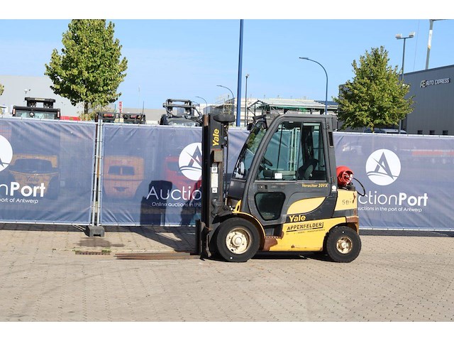 Heftruck yale glp20vx-e2170 lpg 1880kg 4.95m 2015 - afbeelding 1 van  1