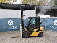 Heftruck yale glp25vx lpg 1930kg 5.13m 2012 - afbeelding 1 van  1