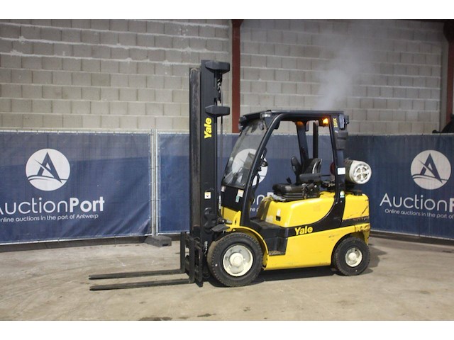Heftruck yale glp25vx lpg 2500kg 4.33m 2017 - afbeelding 1 van  1