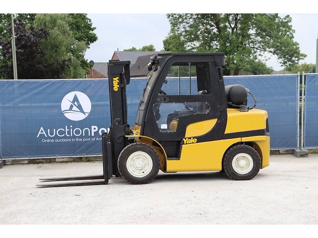 Heftruck yale glp45svx5 v2214 lpg 4500kg 2.8m 2011 - afbeelding 1 van  1