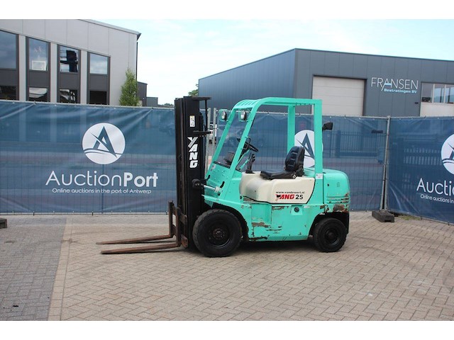 Heftruck yang fd-25 diesel 2500kg 1998 - afbeelding 1 van  1