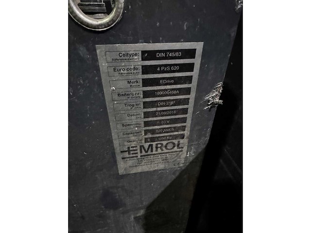 Heftruck/e-truck accu 80v 620ah - afbeelding 2 van  3