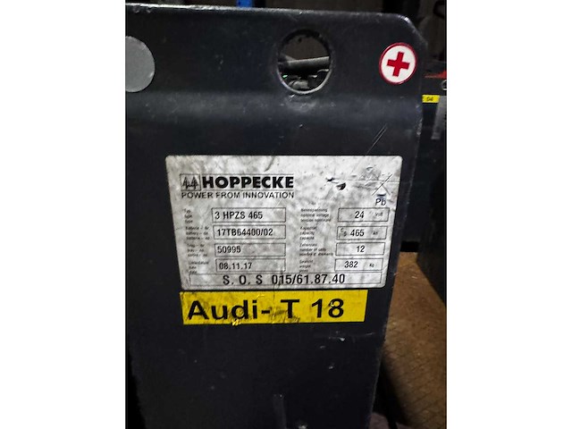 Heftruck/e-truck batterij 24v 465ah (2x) - afbeelding 3 van  4