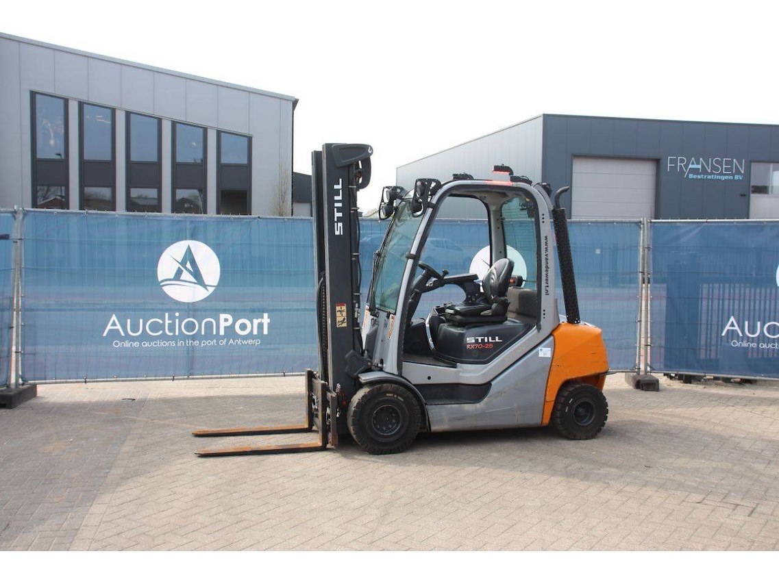Heftrucks - minigravers - vrachtwagens - generatoren - hoogwerkers