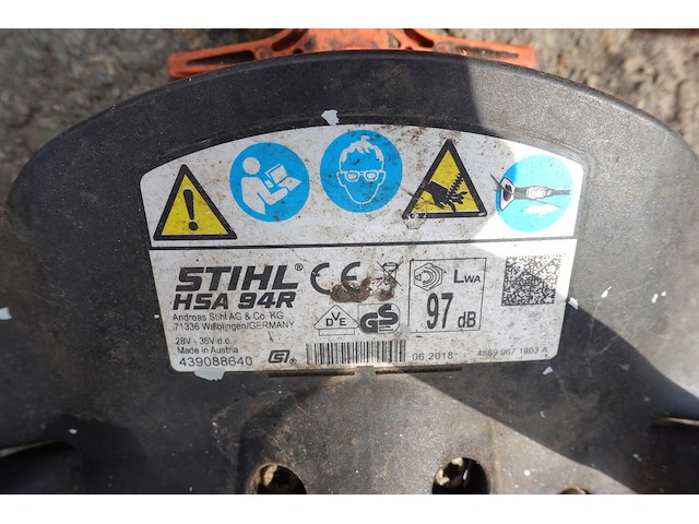 Heggenschaar stihl - afbeelding 4 van  5