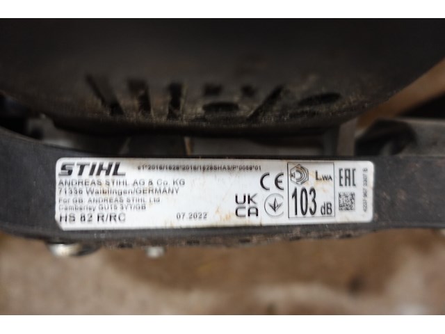 Heggenschaar stihl - afbeelding 3 van  3