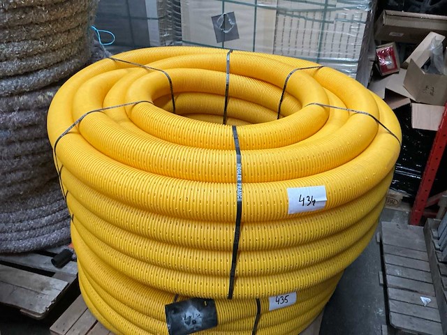 Hegler euro drain rol kunststof drainagebuis 100 mm - afbeelding 1 van  4