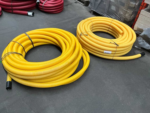 Hegler euro drain rol kunststof drainagebuis 50 mm (2x) - afbeelding 1 van  4